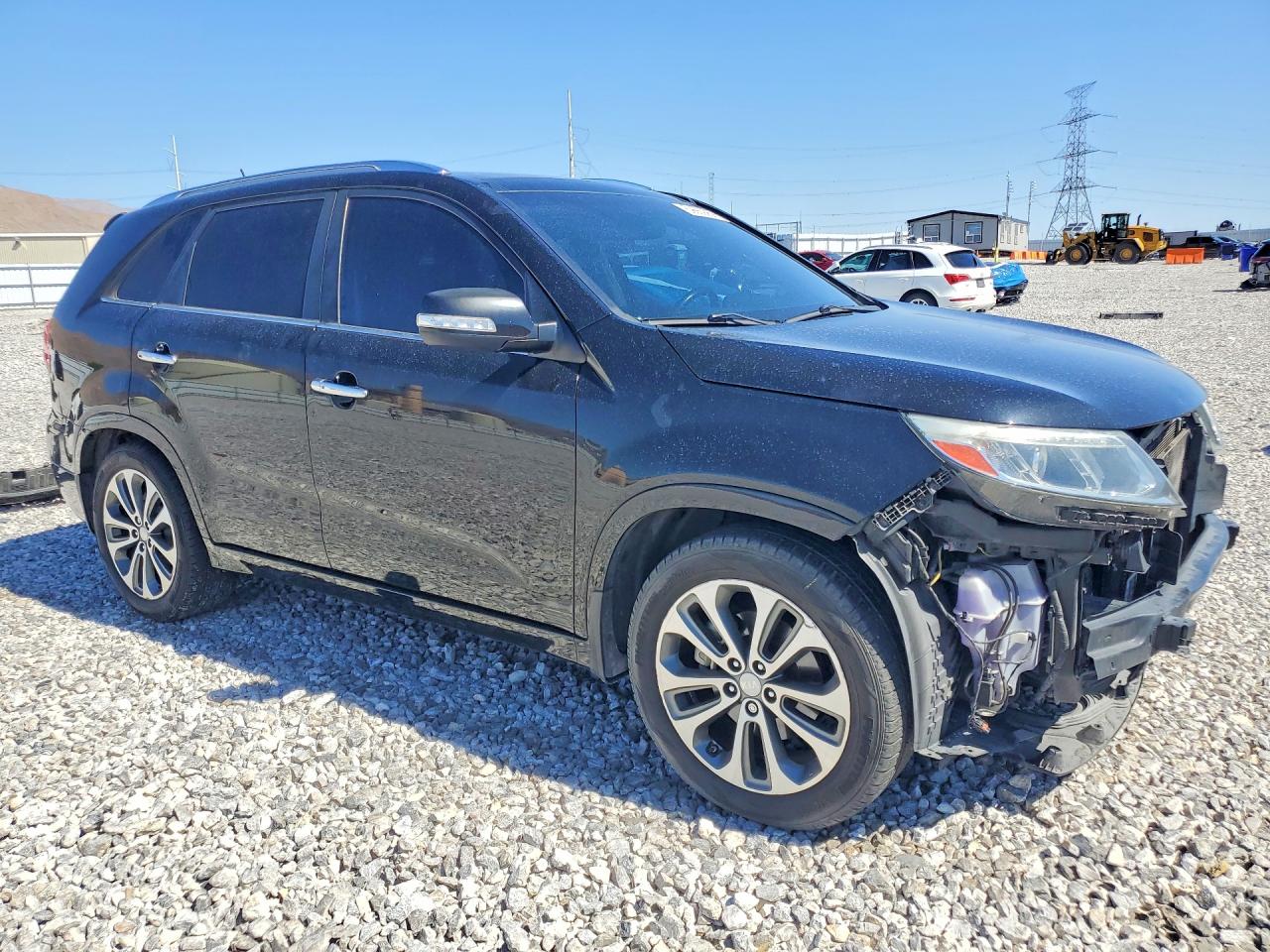 2015 Kia Sorento Sx Черный vin: 5XYKW4A70FG549078