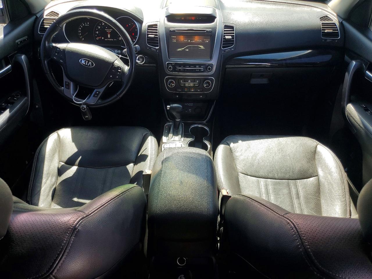 2015 Kia Sorento Sx Черный vin: 5XYKW4A70FG549078