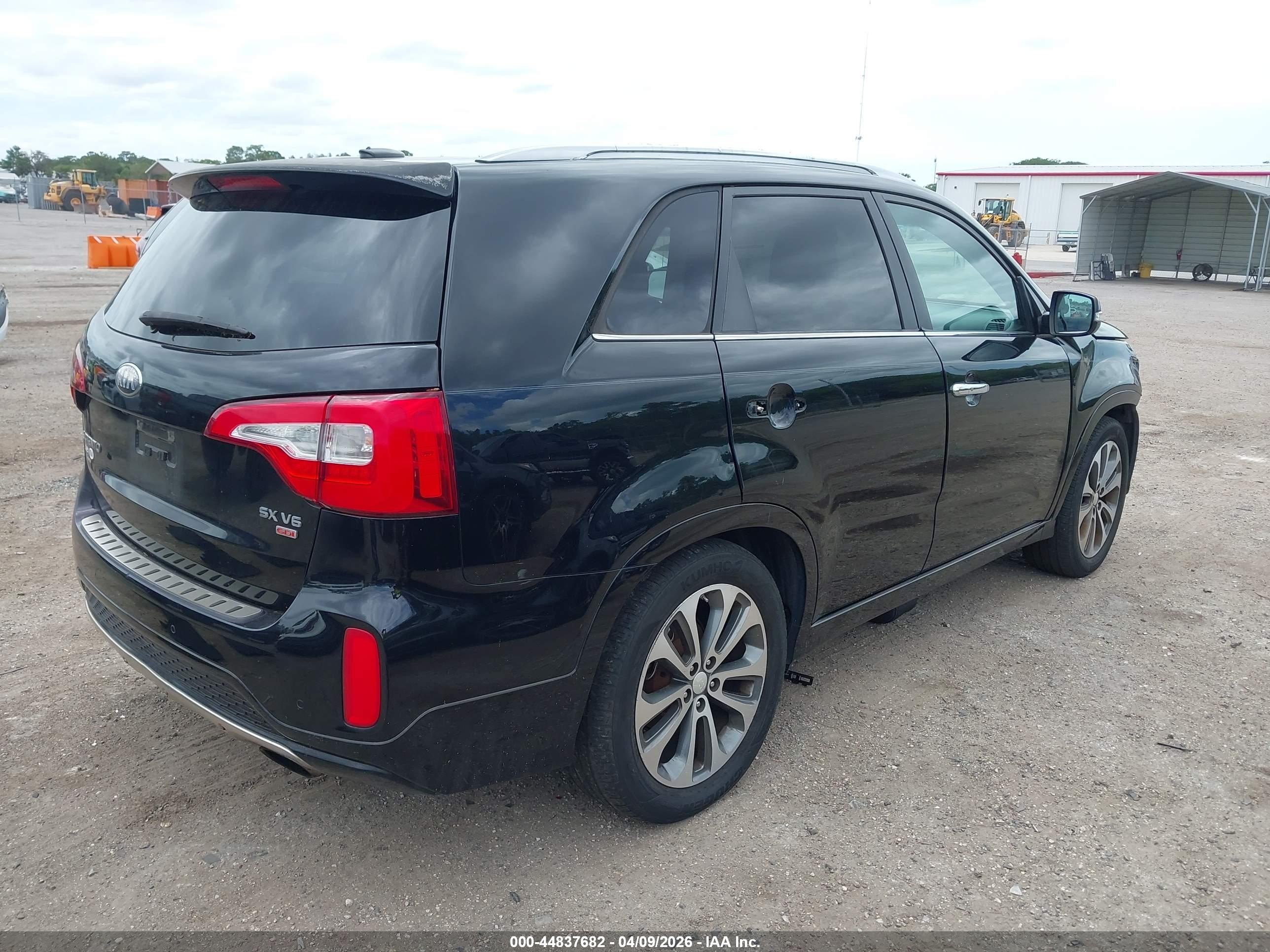 2014 Kia Sorento Sx Black vin: 5XYKW4A71EG427179