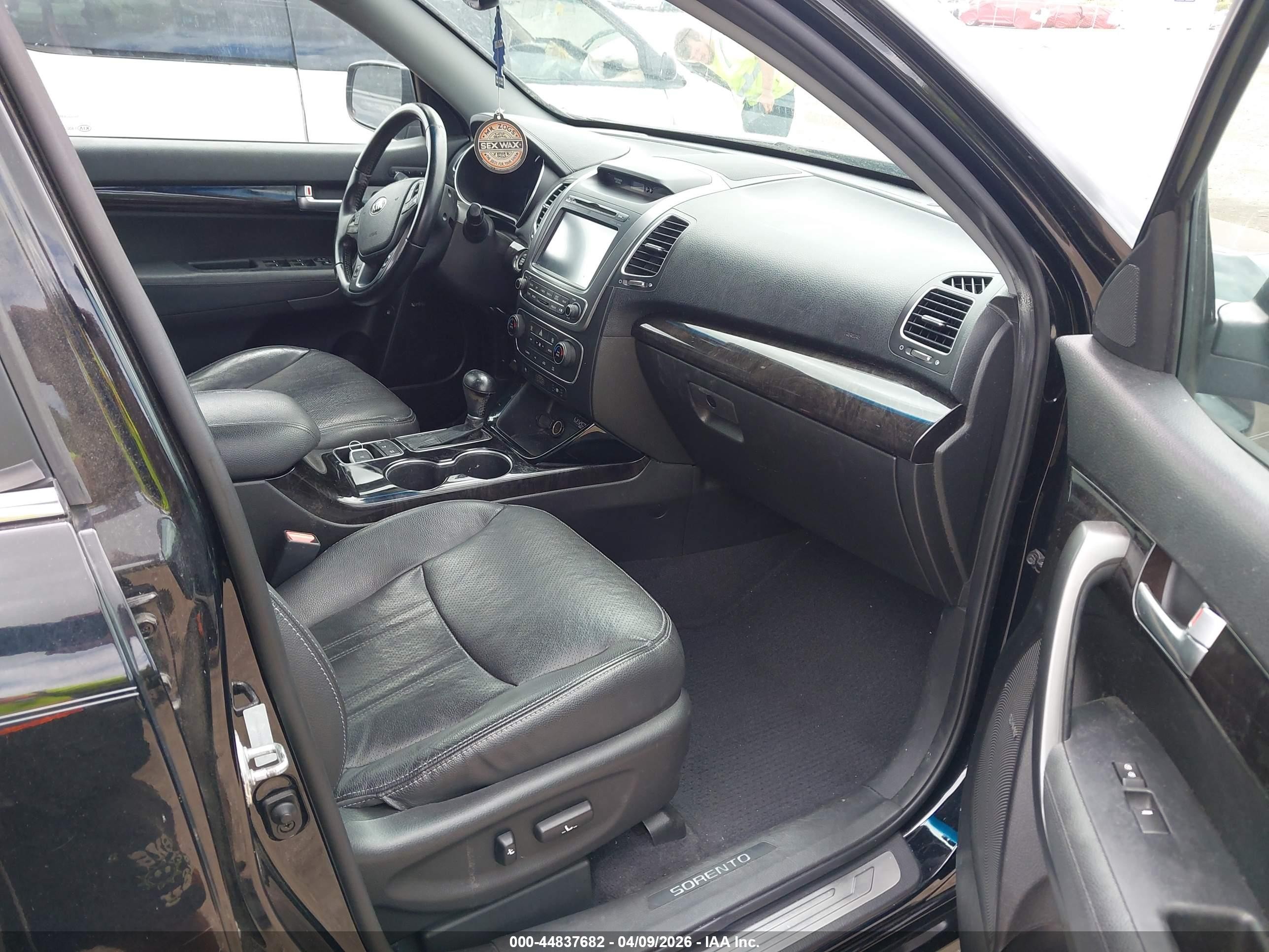 2014 Kia Sorento Sx Black vin: 5XYKW4A71EG427179