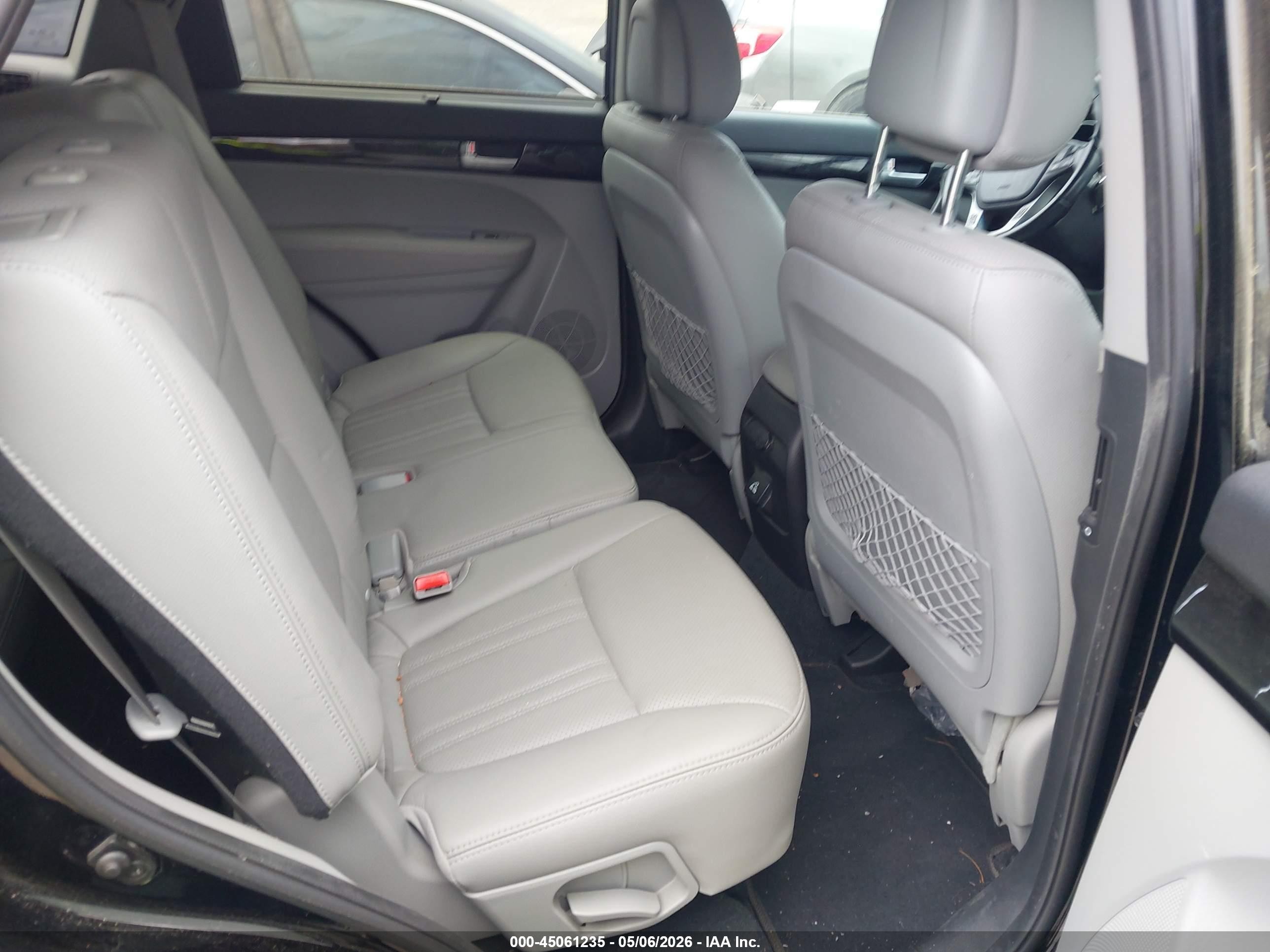 2015 Kia Sorento Sx V6 Black vin: 5XYKW4A71FG641803