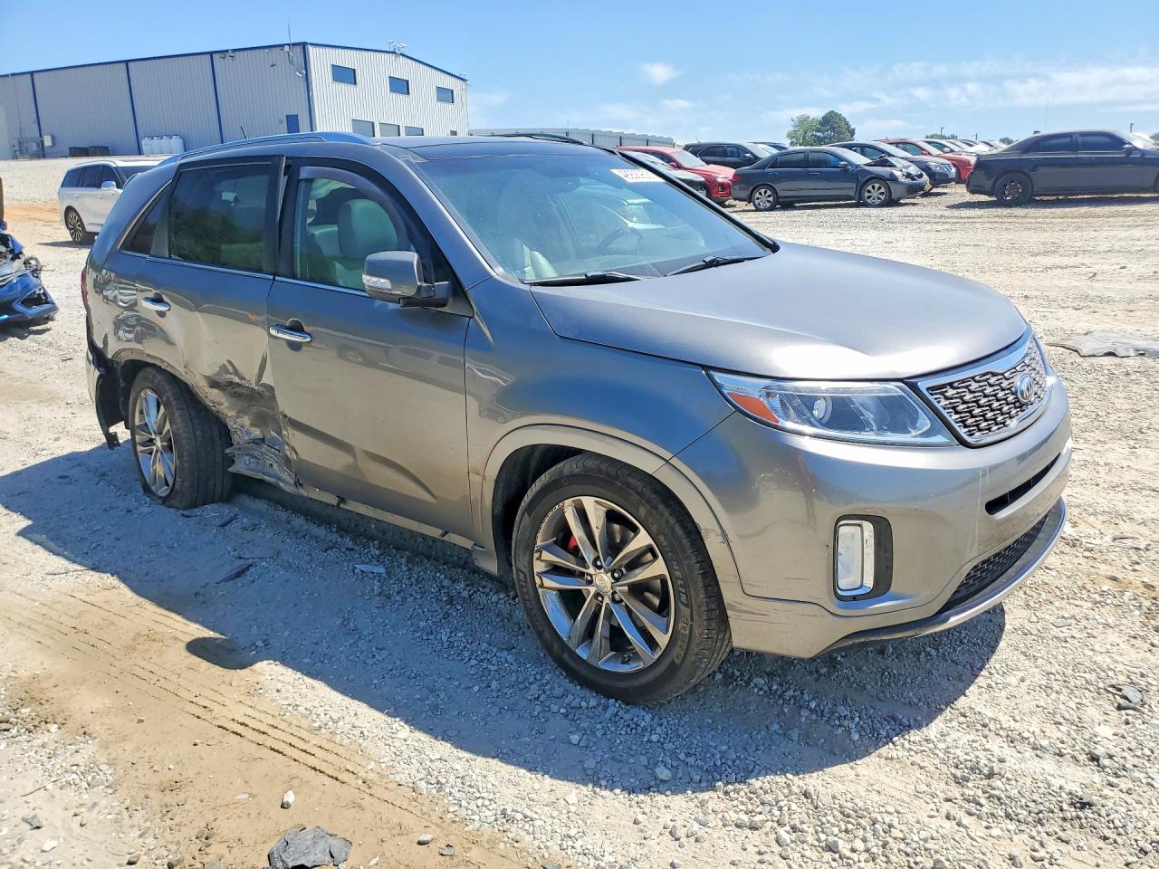 2014 Kia Sorento Sx Limited Gray vin: 5XYKW4A72EG467495