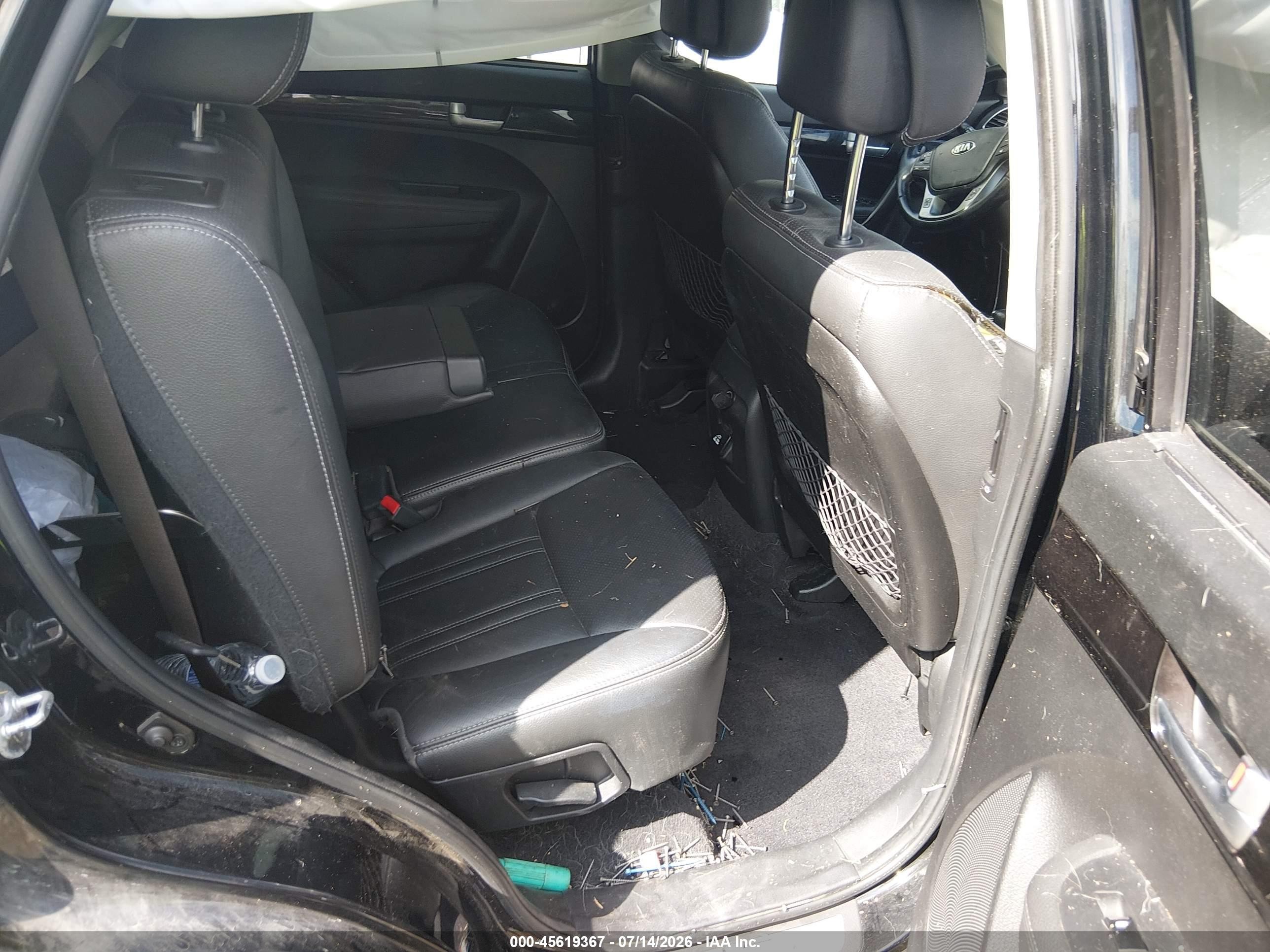 2015 Kia Sorento Sx V6 Черный vin: 5XYKW4A72FG561491