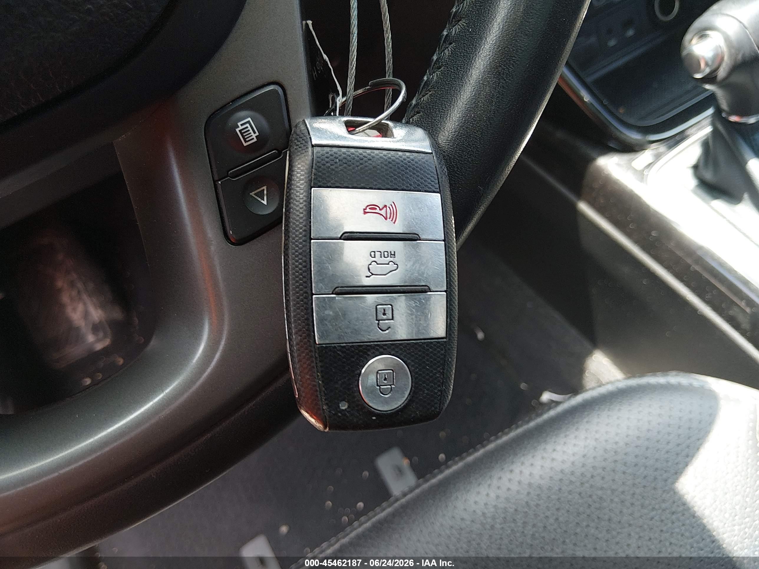 2015 Kia Sorento Sx V6 Черный vin: 5XYKW4A72FG639638
