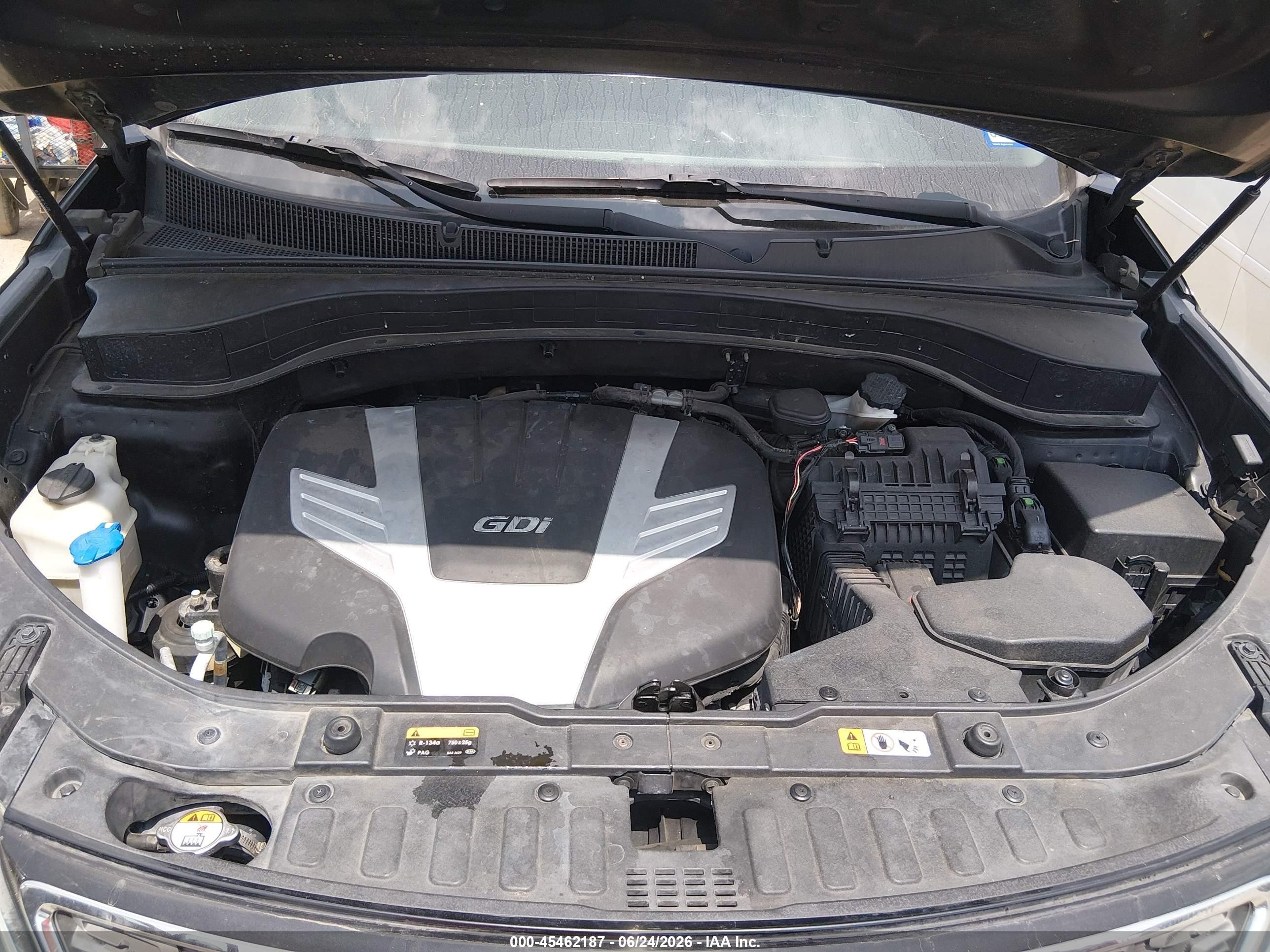 2015 Kia Sorento Sx V6 Черный vin: 5XYKW4A72FG639638