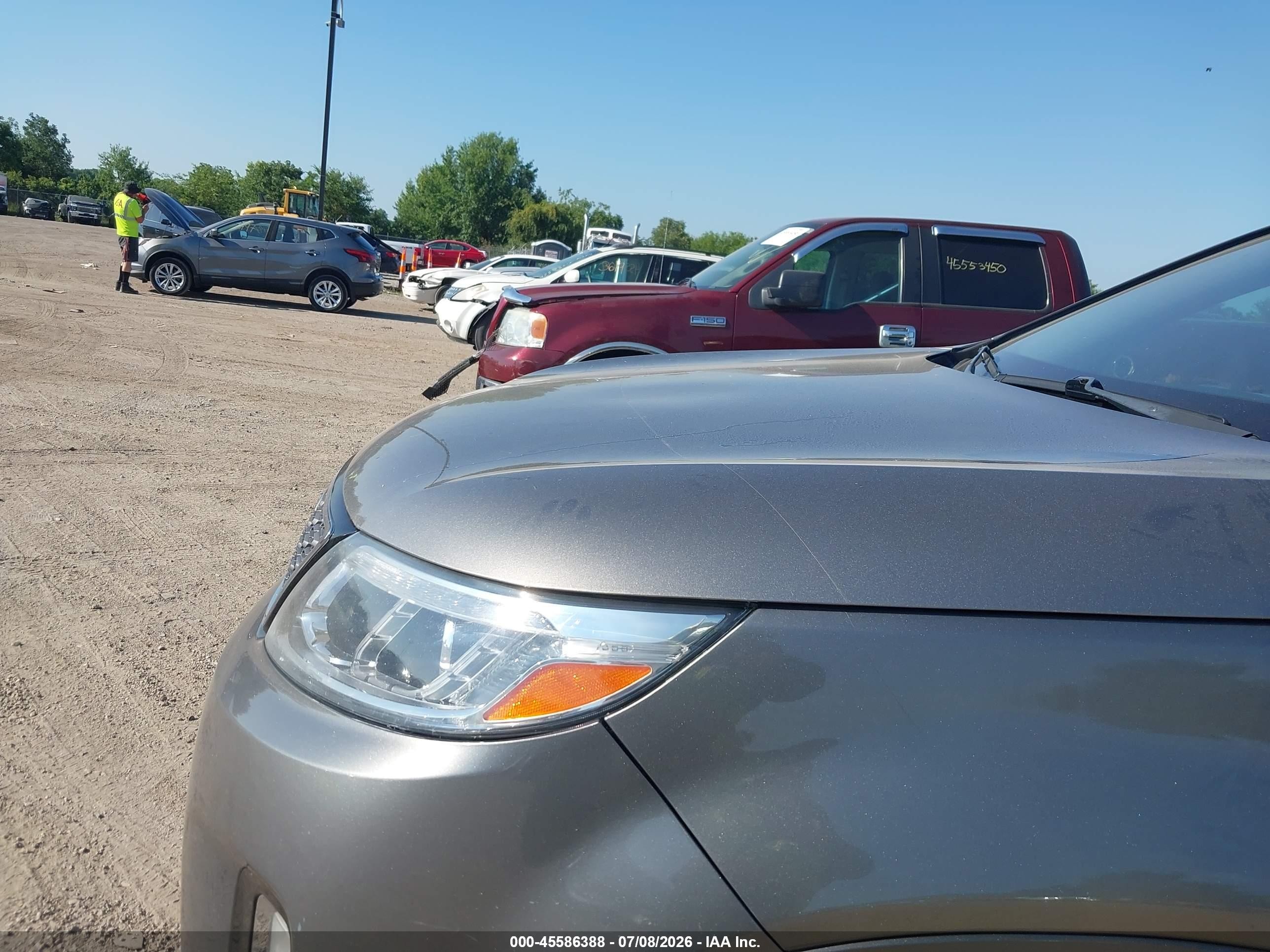 2015 Kia Sorento Sx V6 Gray vin: 5XYKW4A72FG645732