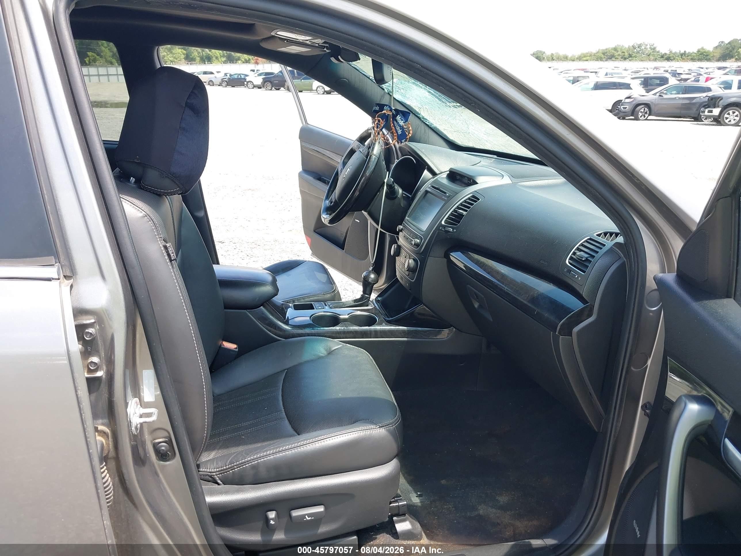 2014 Kia Sorento Limited V6 Серый vin: 5XYKW4A73EG476397