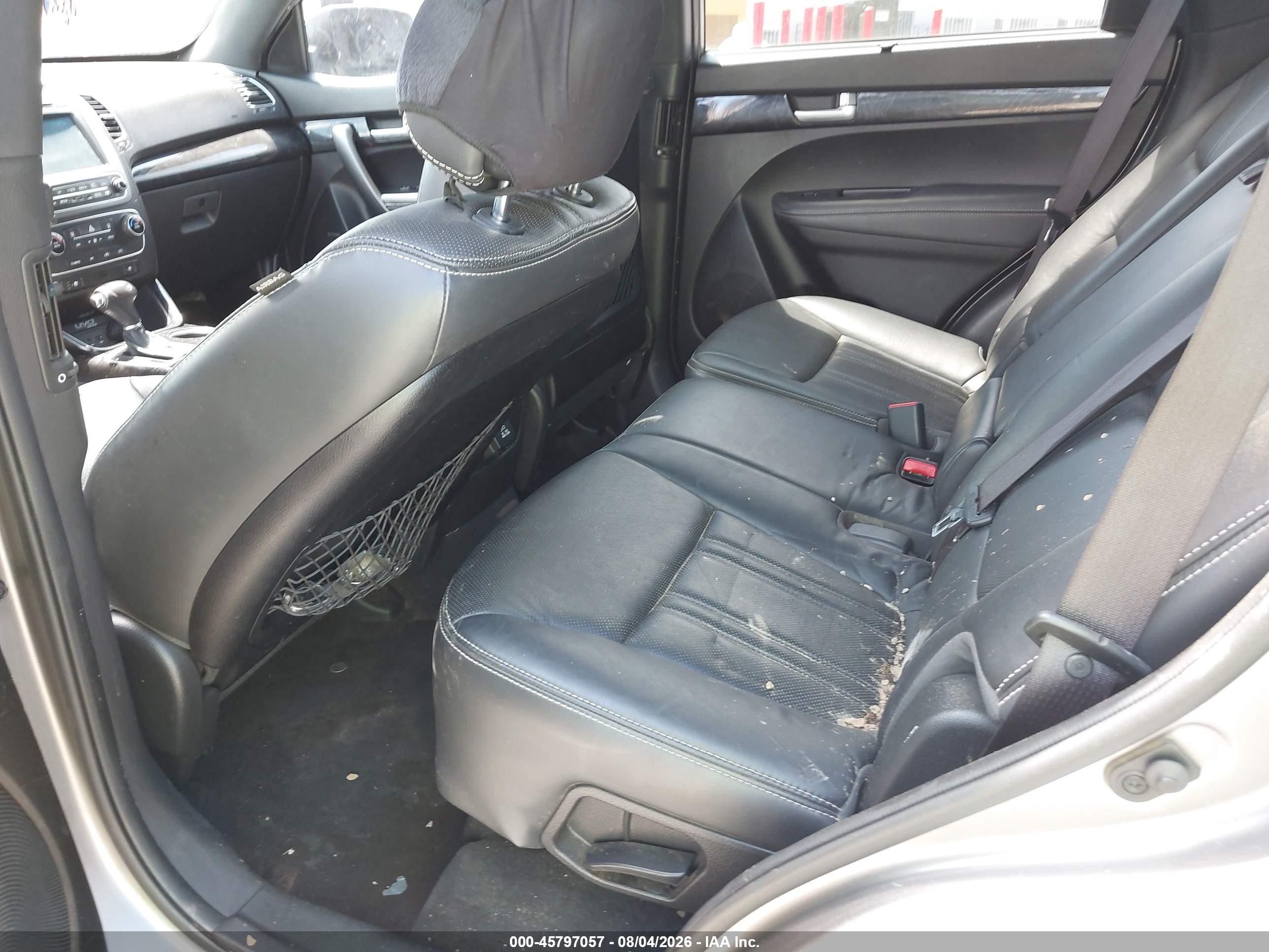 2014 Kia Sorento Limited V6 Серый vin: 5XYKW4A73EG476397
