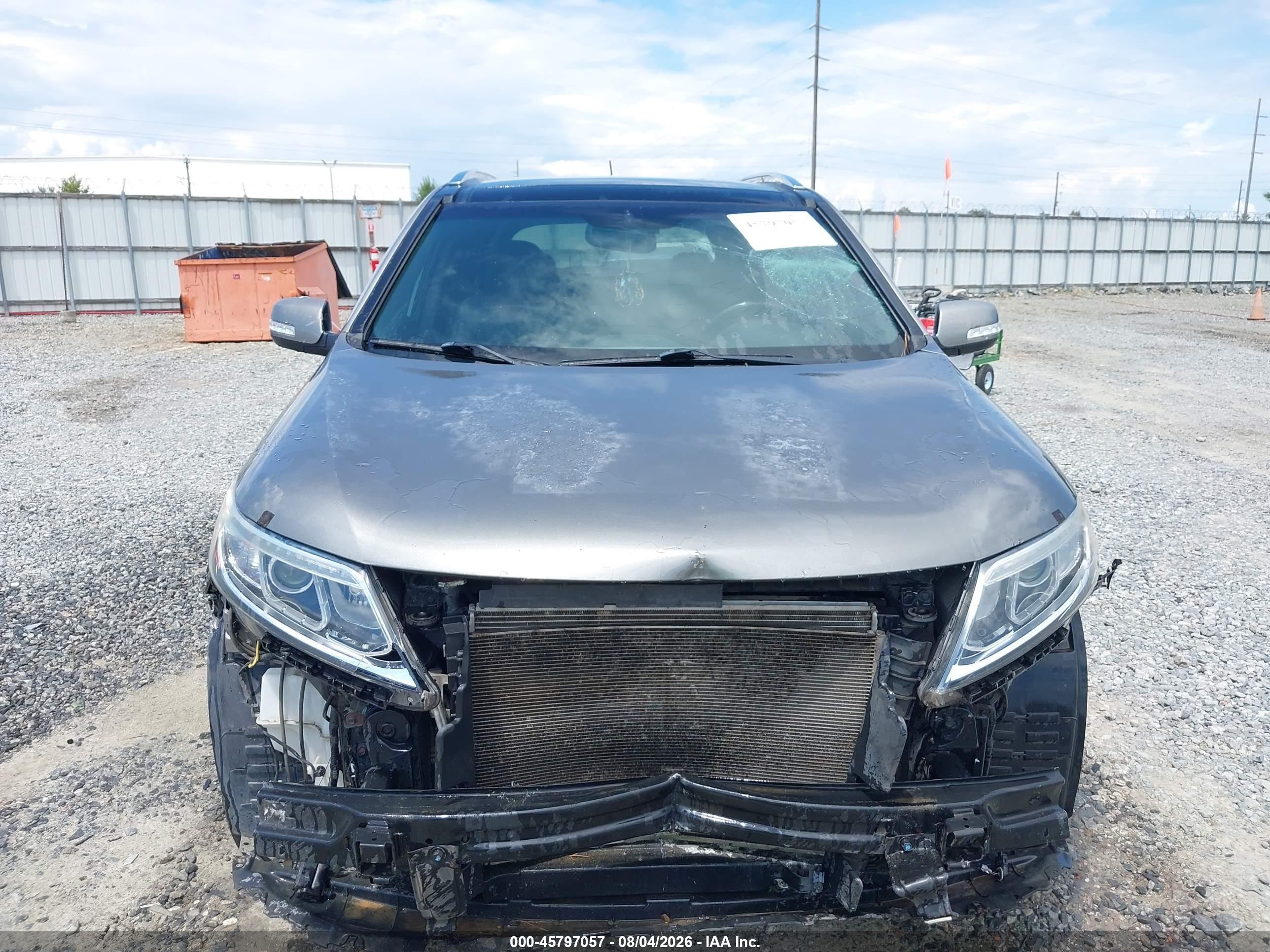 2014 Kia Sorento Limited V6 Серый vin: 5XYKW4A73EG476397
