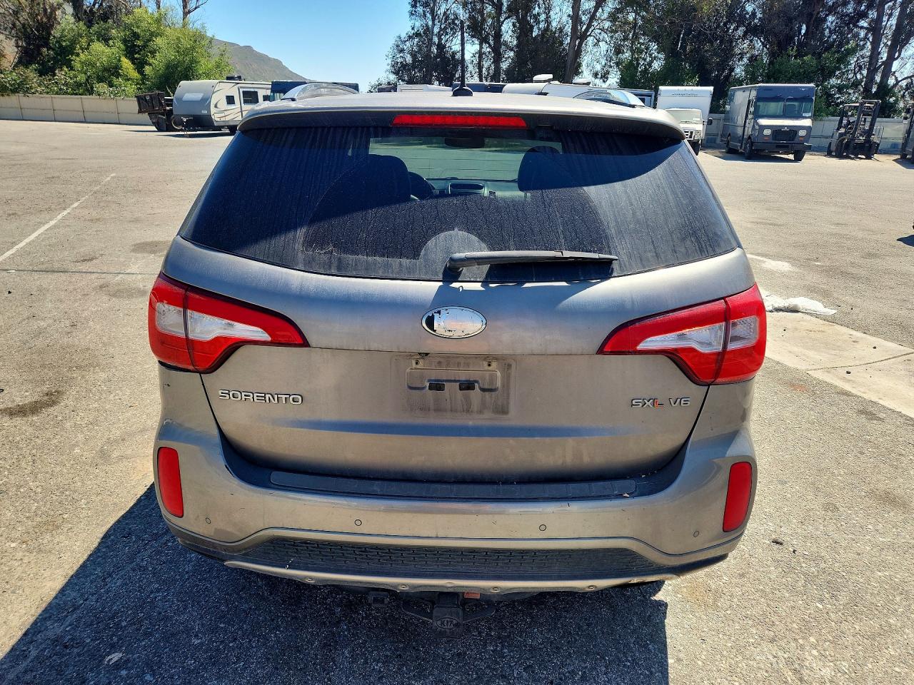 2015 Kia Sorento Sx Limited Gray vin: 5XYKW4A73FG580907