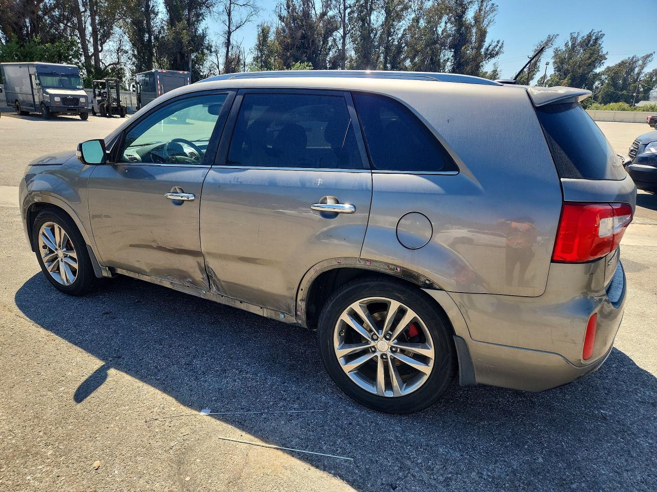 2015 Kia Sorento Sx Limited Gray vin: 5XYKW4A73FG580907