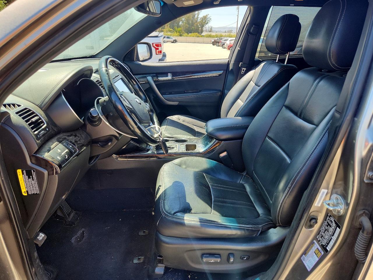 2015 Kia Sorento Sx Limited Gray vin: 5XYKW4A73FG580907