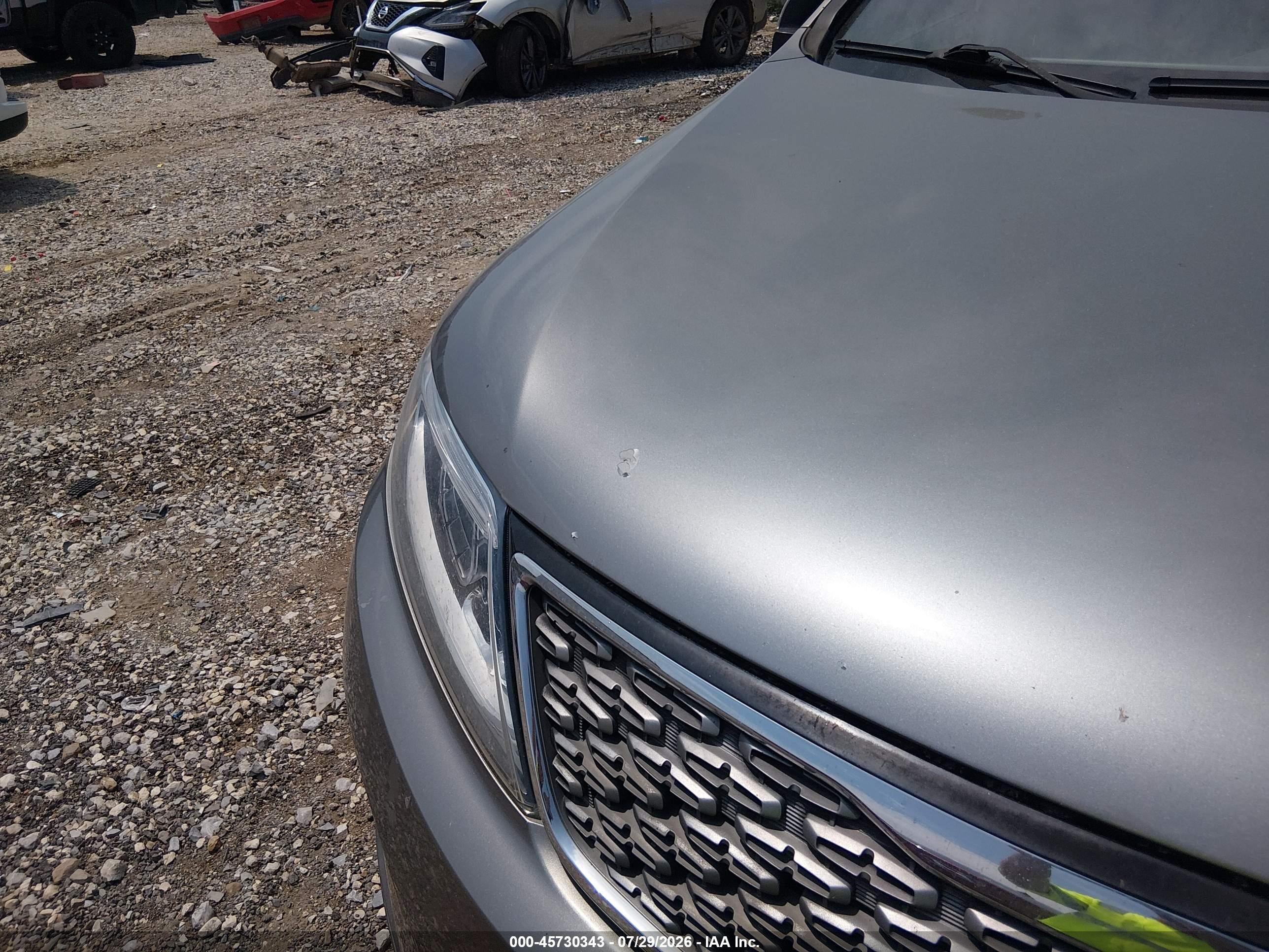 2015 Kia Sorento Limited V6 Серый vin: 5XYKW4A73FG605918
