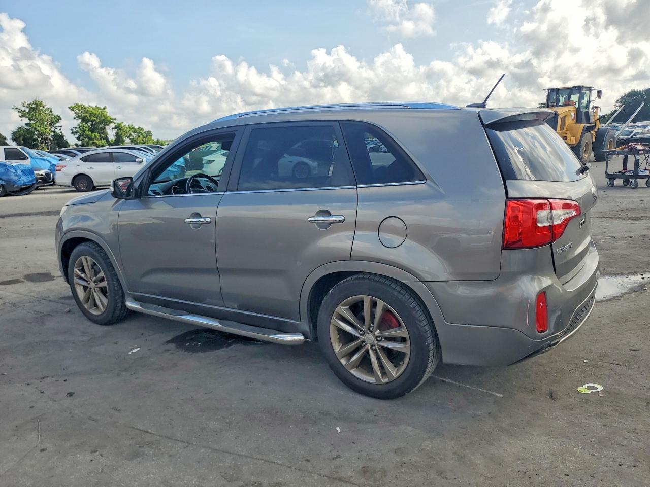 2014 Kia Sorento Sx Limited Gray vin: 5XYKW4A74EG446860