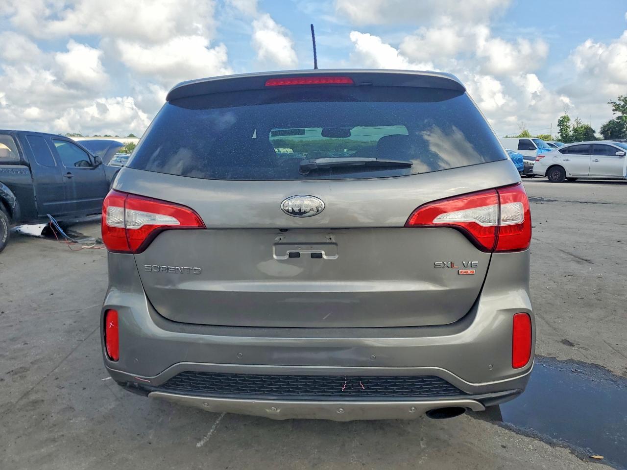 2014 Kia Sorento Sx Limited Gray vin: 5XYKW4A74EG446860