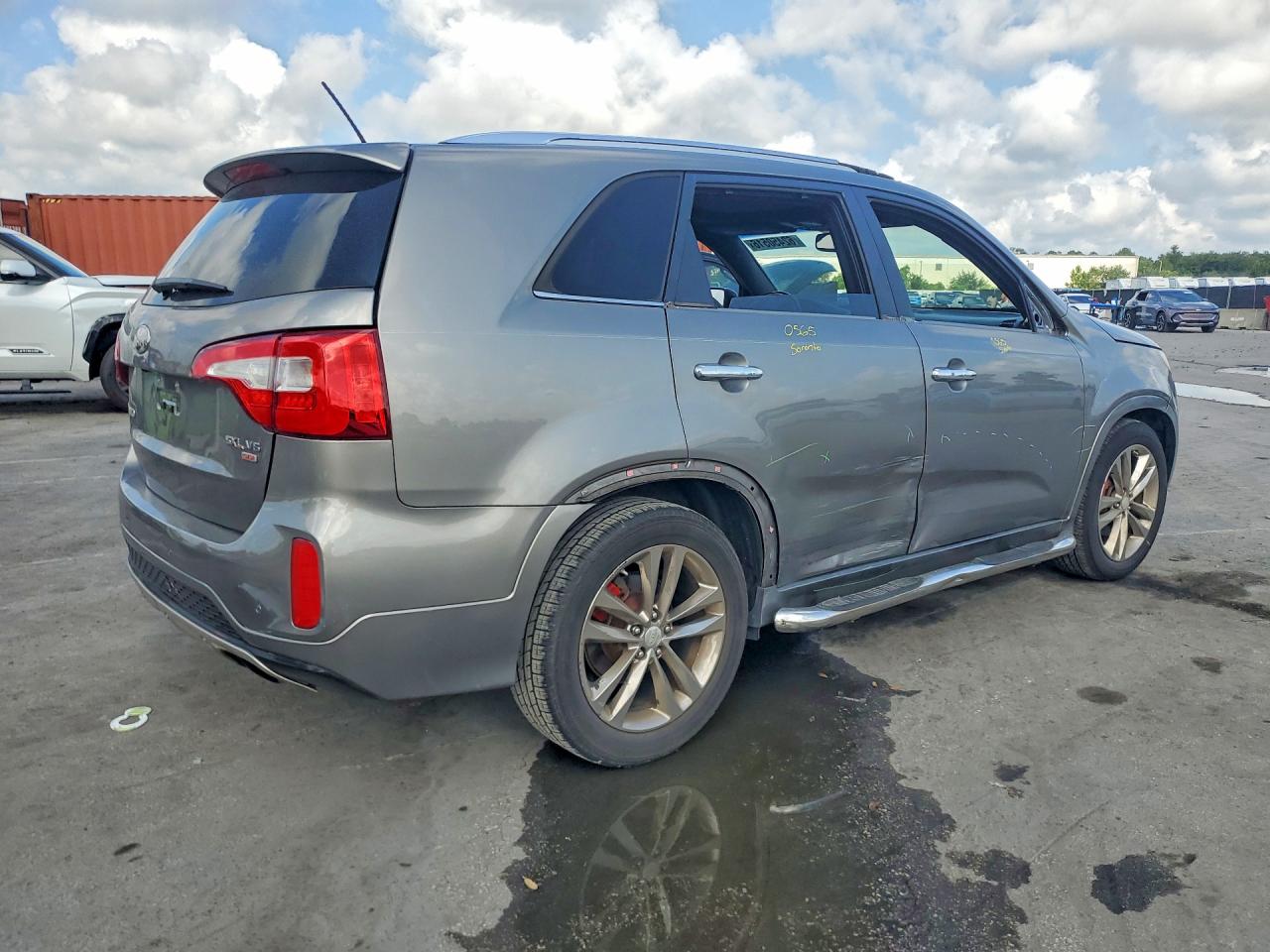 2014 Kia Sorento Sx Limited Gray vin: 5XYKW4A74EG446860