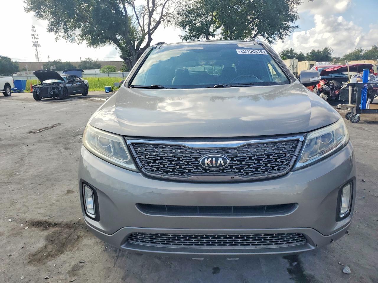2014 Kia Sorento Sx Limited Gray vin: 5XYKW4A74EG446860