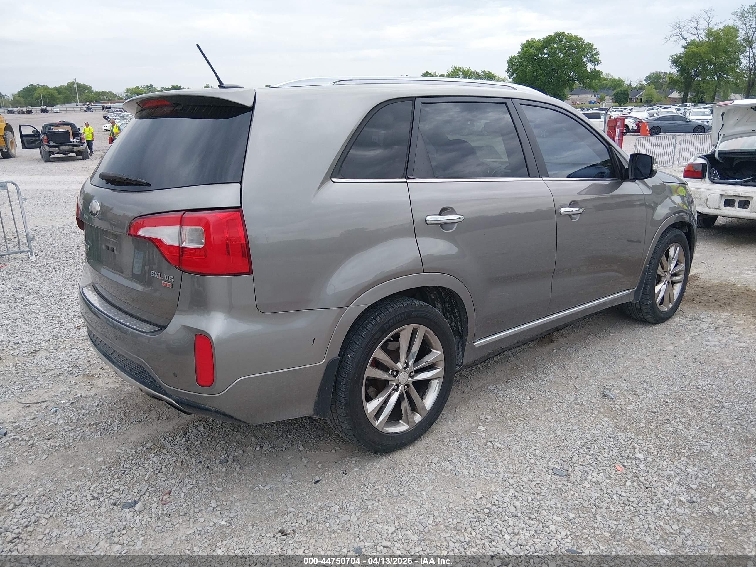 2014 Kia Sorento Limited V6 Tan vin: 5XYKW4A74EG484752