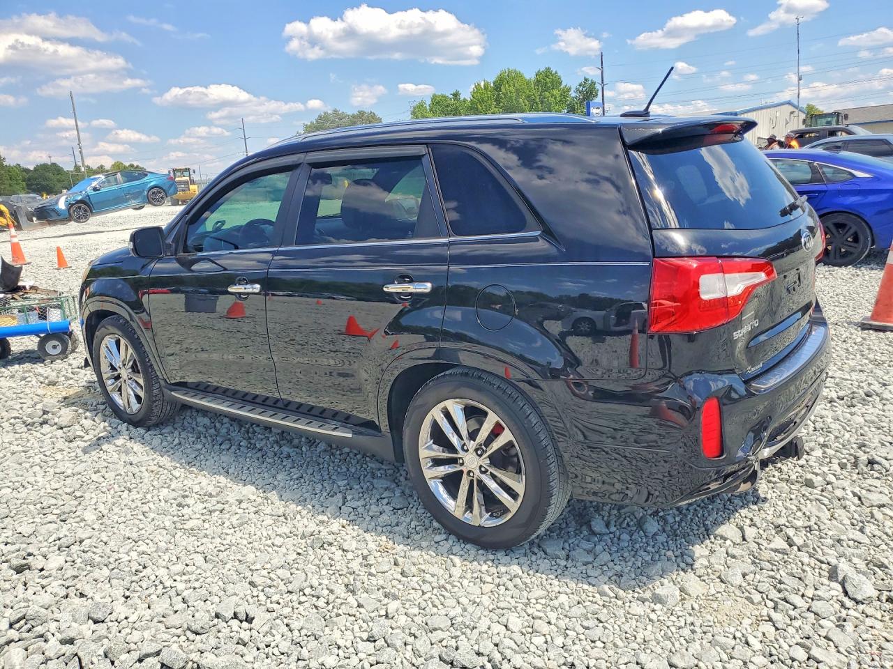 2014 Kia Sorento Sx Limited Black vin: 5XYKW4A74EG505129