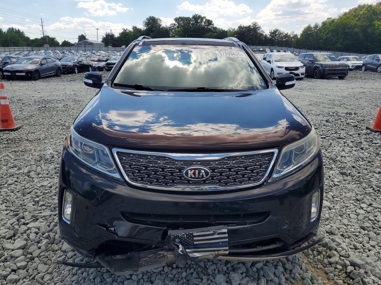2014 Kia Sorento Sx Limited Black vin: 5XYKW4A74EG505129