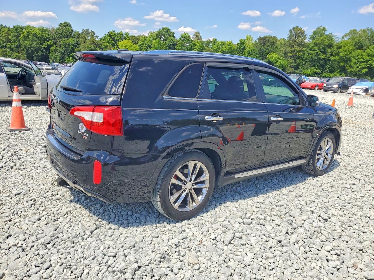 2014 Kia Sorento Sx Limited Black vin: 5XYKW4A74EG505129