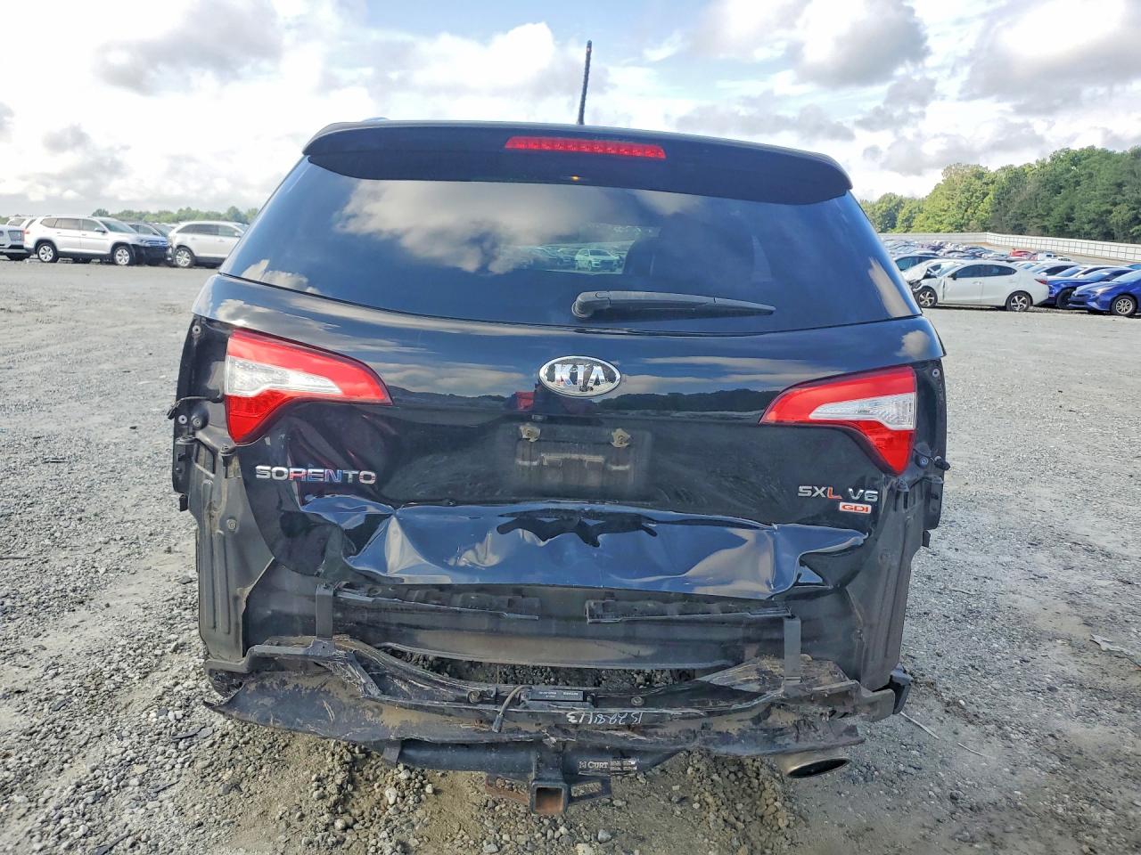 2014 Kia Sorento Sx Limited Black vin: 5XYKW4A74EG528149