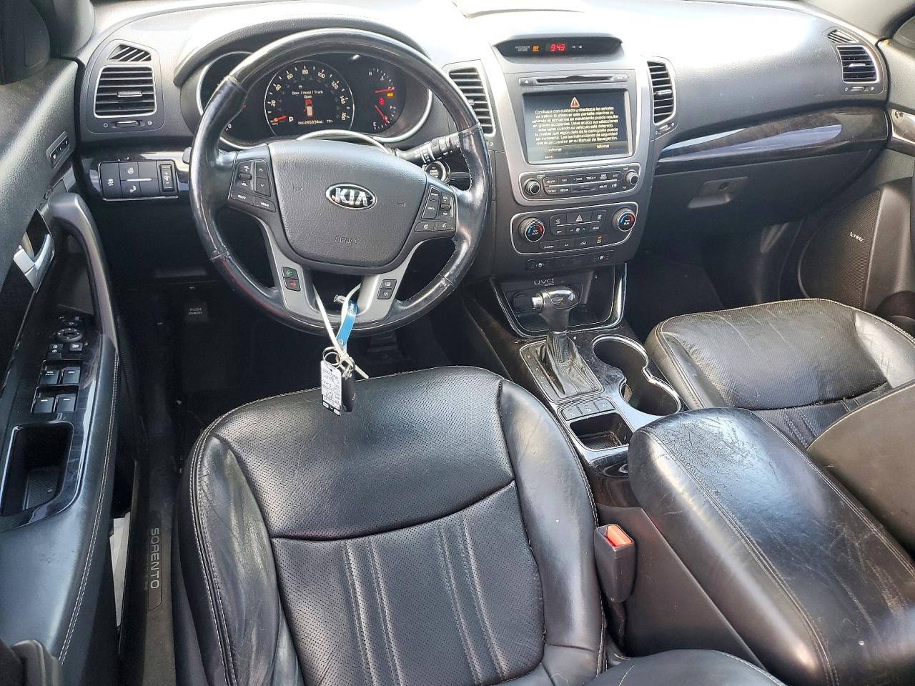 2014 Kia Sorento Sx Limited Black vin: 5XYKW4A74EG528149