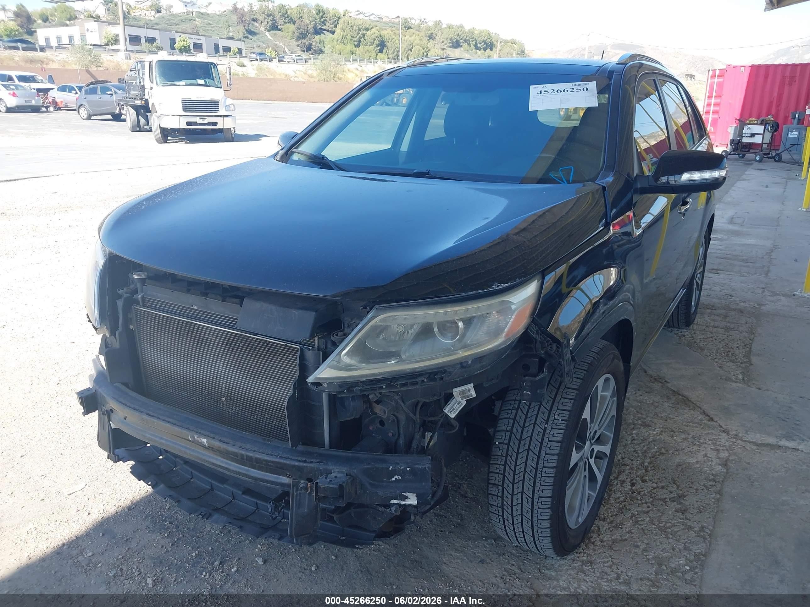 2015 Kia Sorento Sx V6 Black vin: 5XYKW4A74FG581760