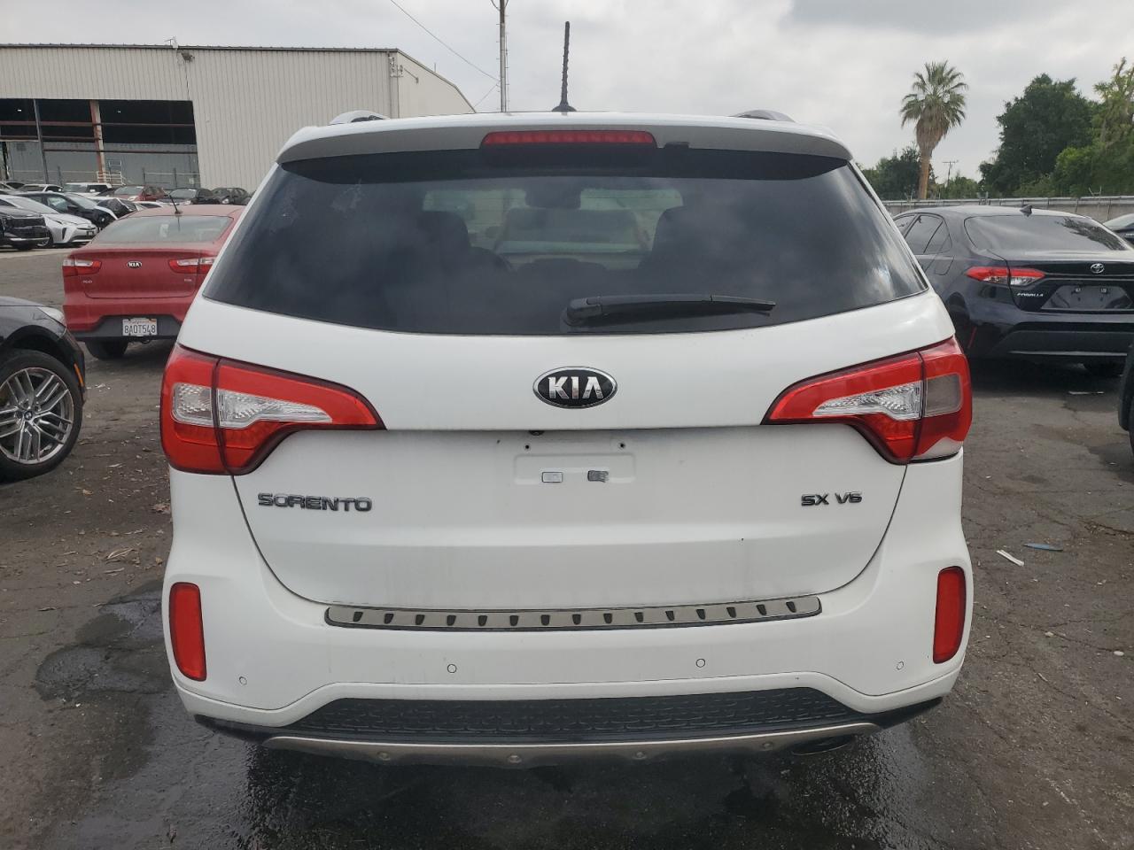 2015 Kia Sorento Sx Белый vin: 5XYKW4A74FG582164