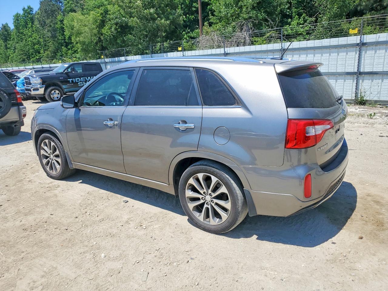 2014 Kia Sorento Sx Серый vin: 5XYKW4A75EG433051