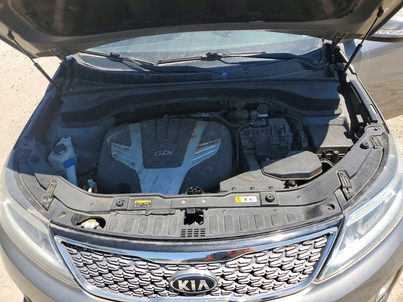 2014 Kia Sorento Sx Серый vin: 5XYKW4A75EG433051