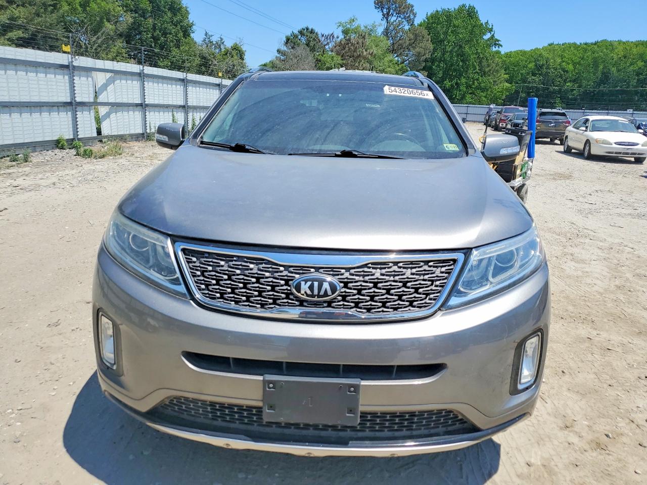 2014 Kia Sorento Sx Серый vin: 5XYKW4A75EG433051