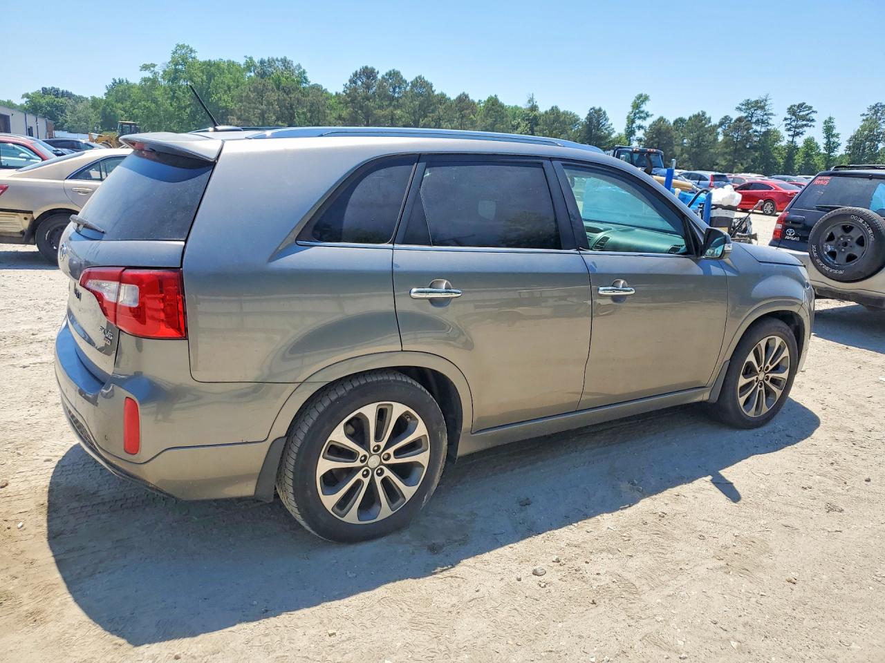 2014 Kia Sorento Sx Серый vin: 5XYKW4A75EG433051