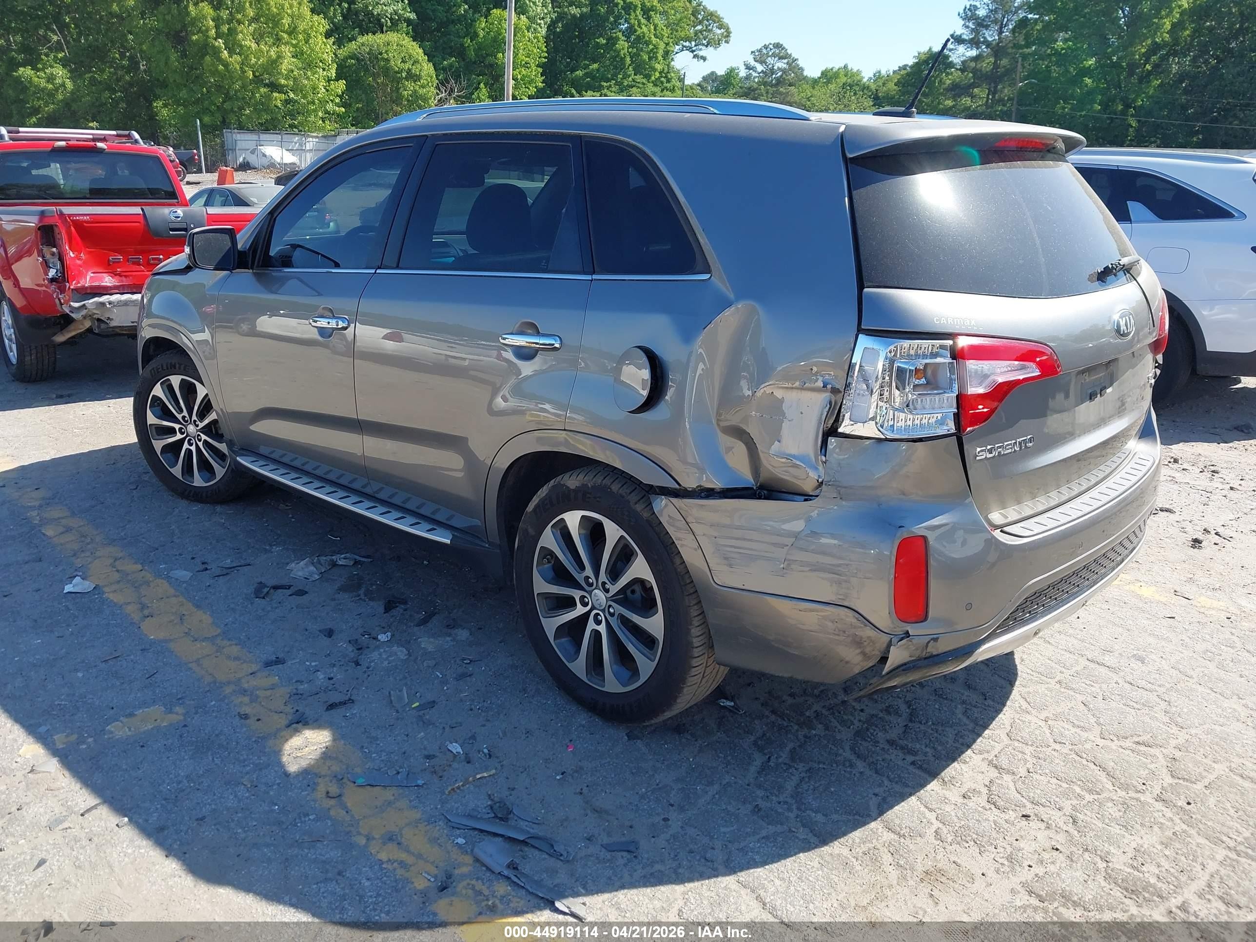 2014 Kia Sorento Sx Beige vin: 5XYKW4A75EG465997