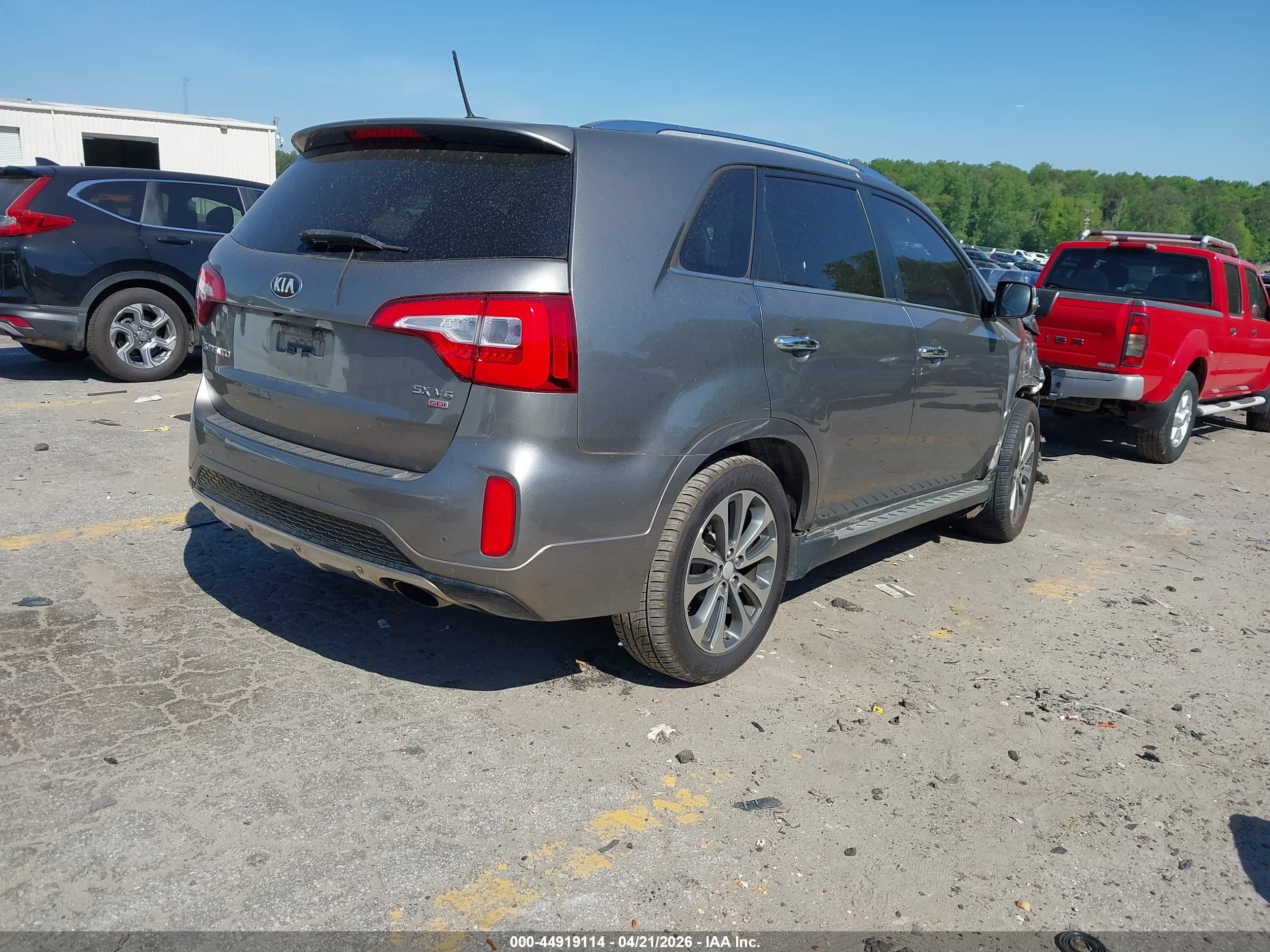 2014 Kia Sorento Sx Beige vin: 5XYKW4A75EG465997