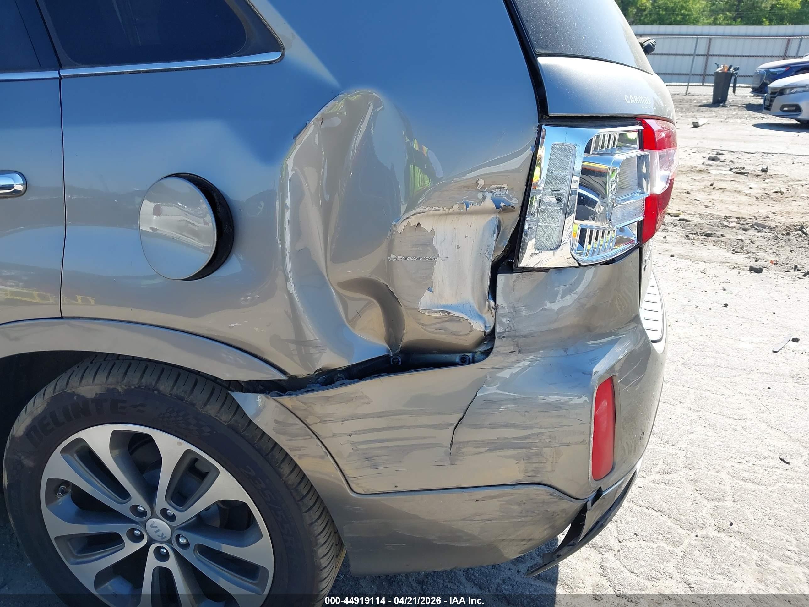 2014 Kia Sorento Sx Beige vin: 5XYKW4A75EG465997