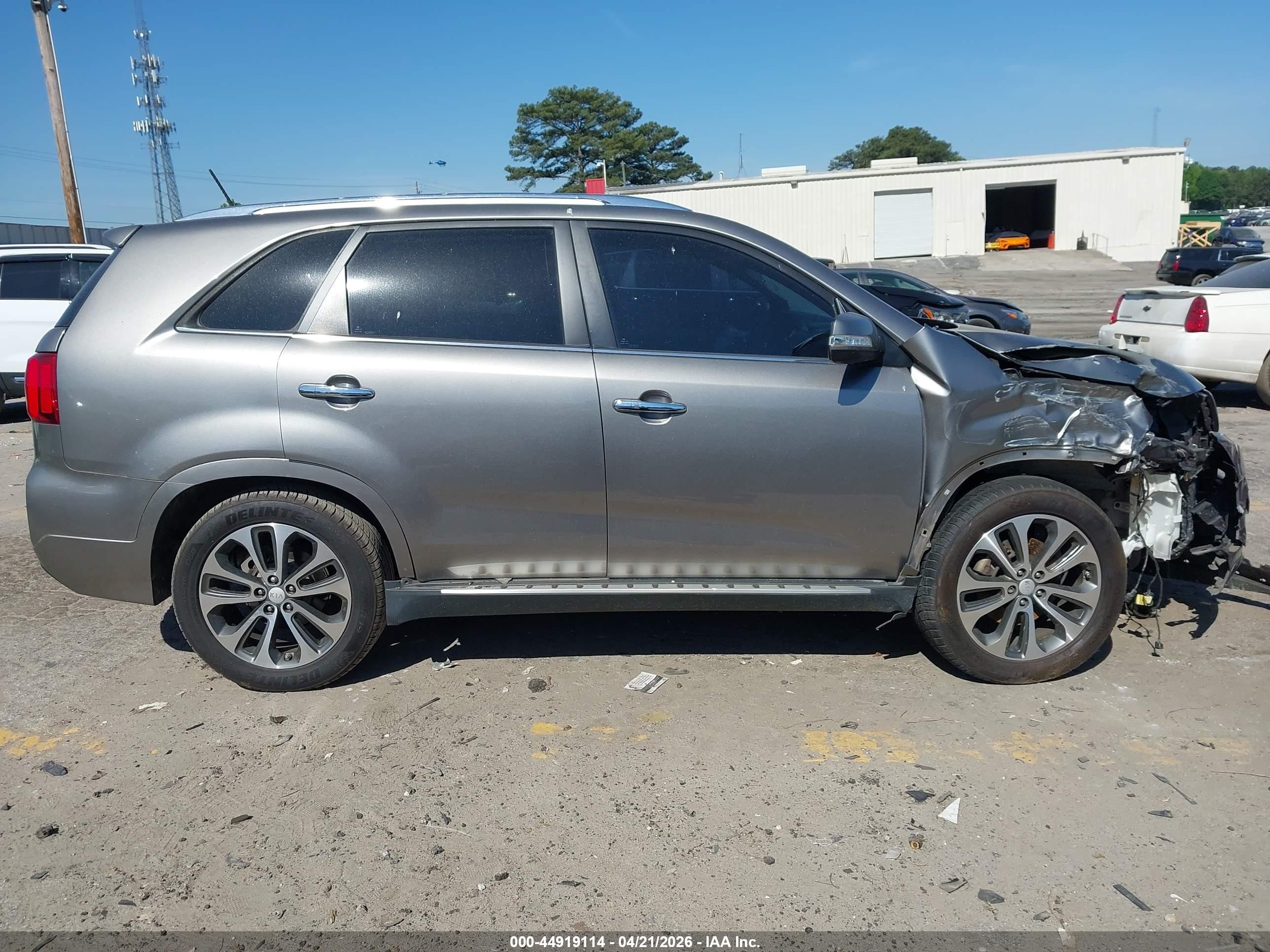 2014 Kia Sorento Sx Beige vin: 5XYKW4A75EG465997