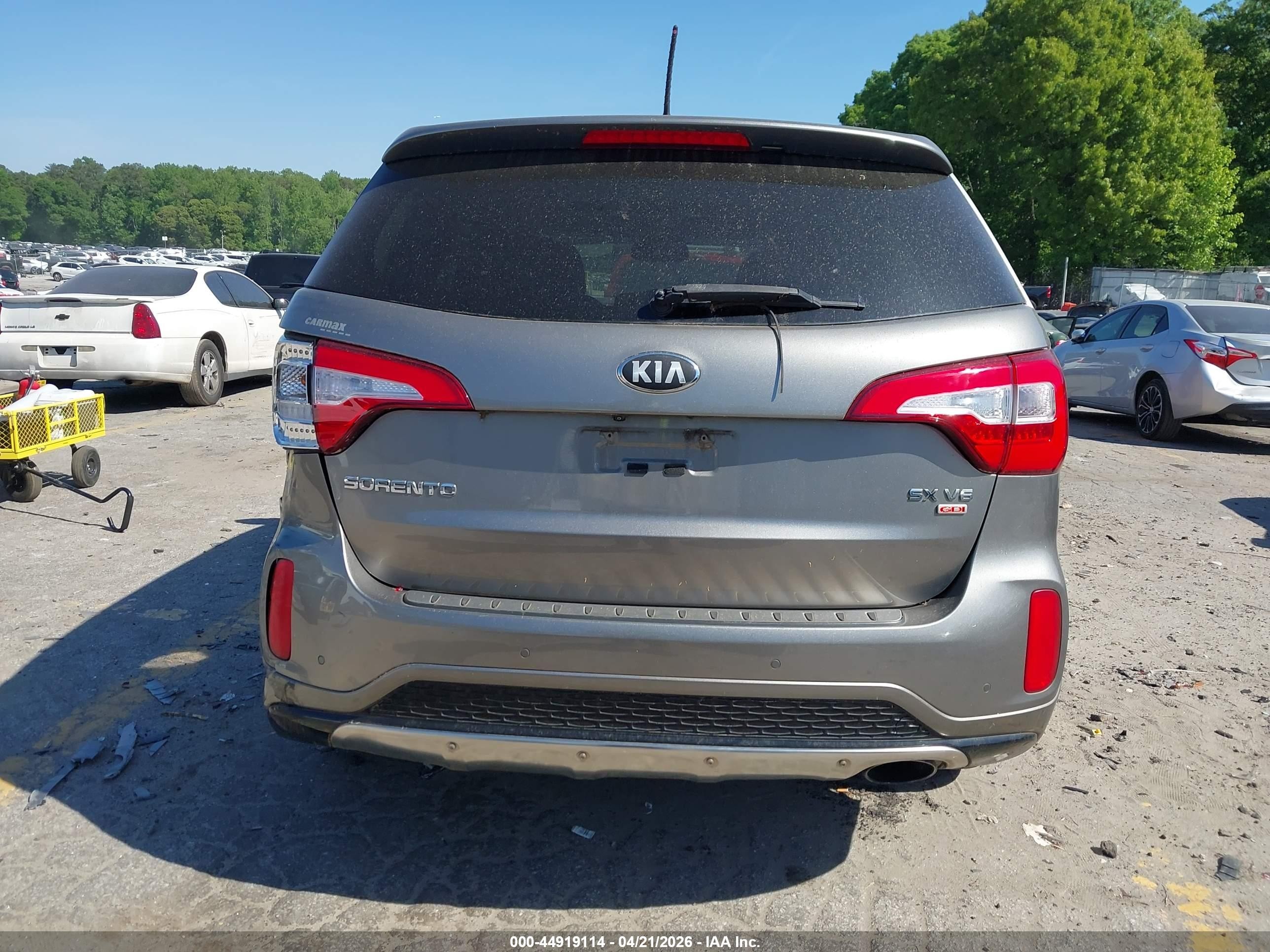 2014 Kia Sorento Sx Beige vin: 5XYKW4A75EG465997