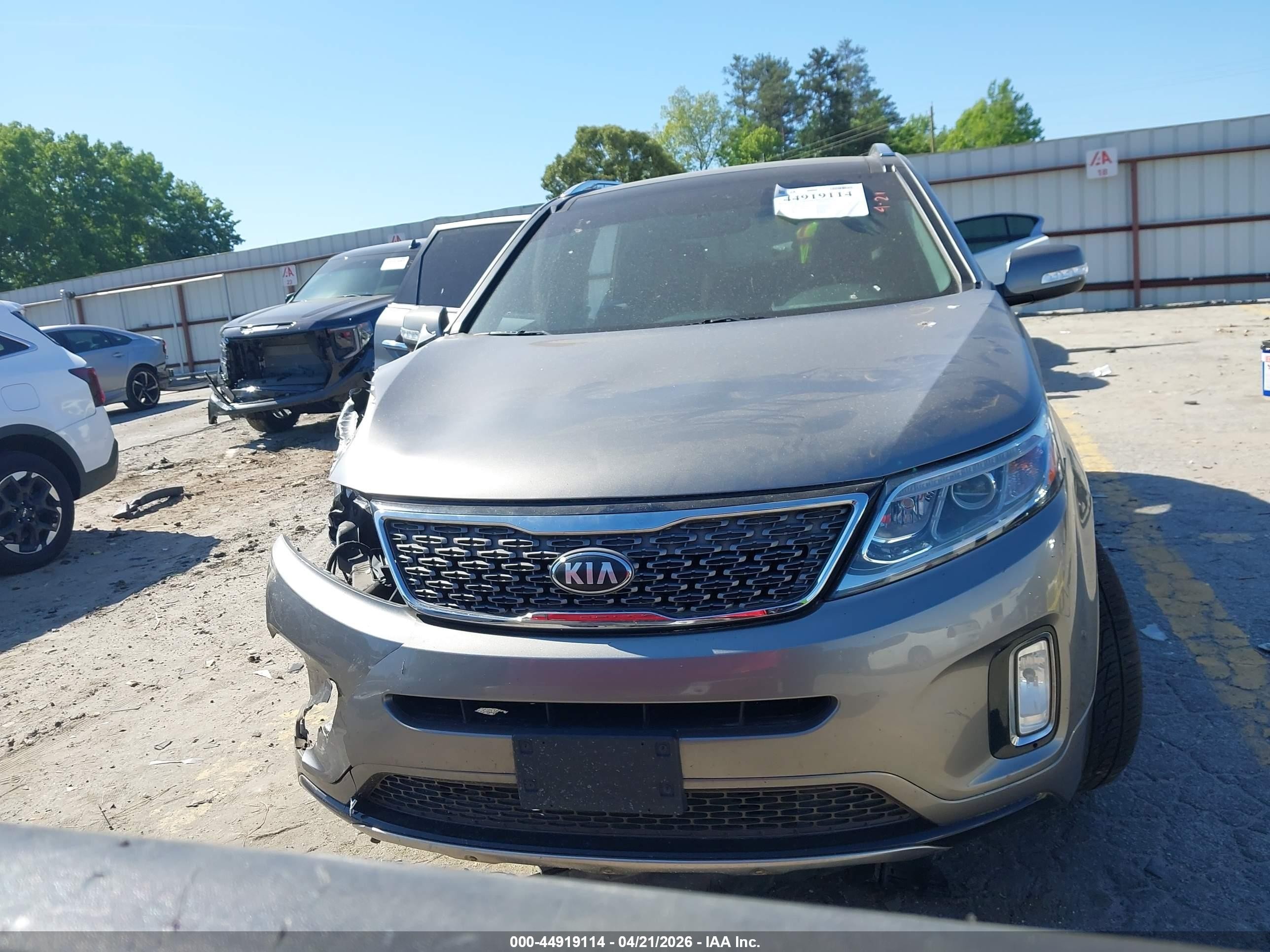 2014 Kia Sorento Sx Beige vin: 5XYKW4A75EG465997