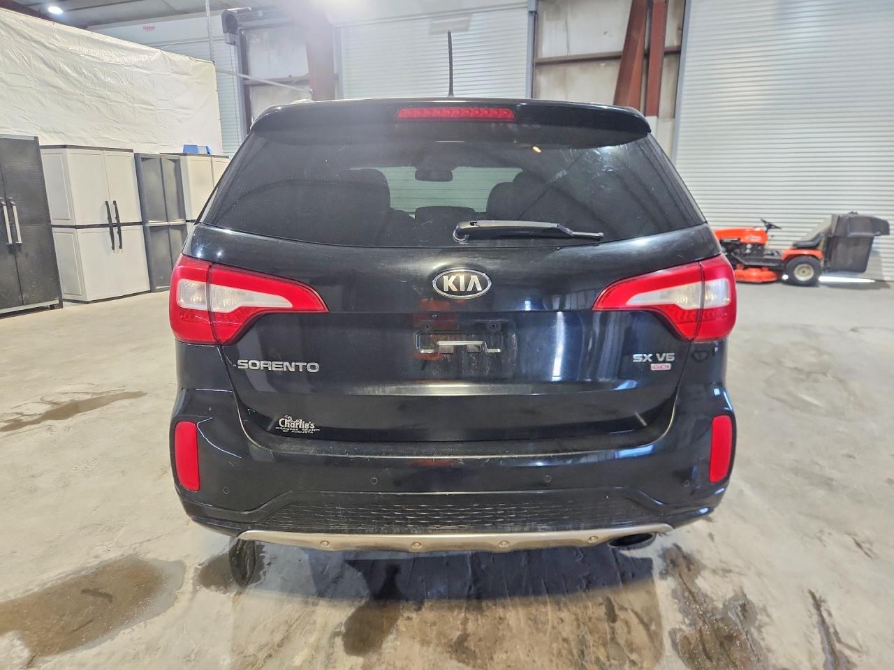 2014 Kia Sorento Sx Black vin: 5XYKW4A75EG492410