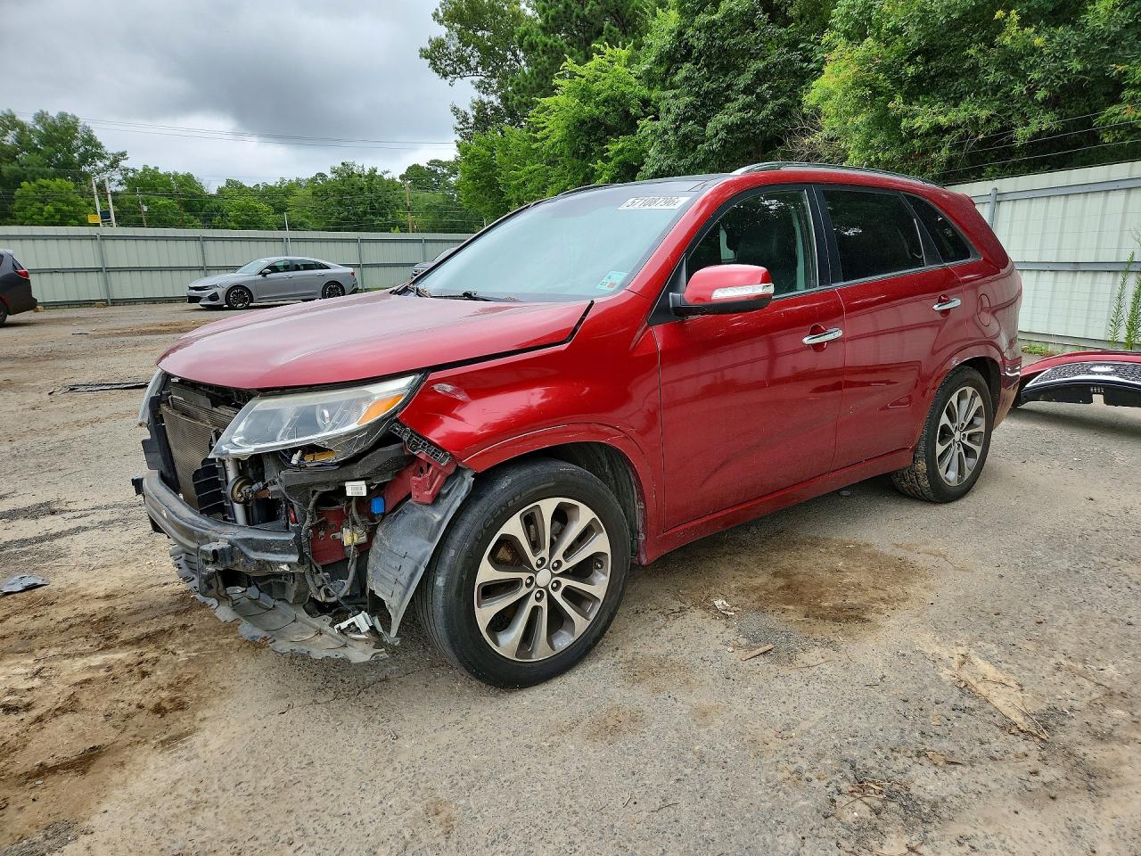 2015 Kia Sorento Sx Бордовый vin: 5XYKW4A75FG562862