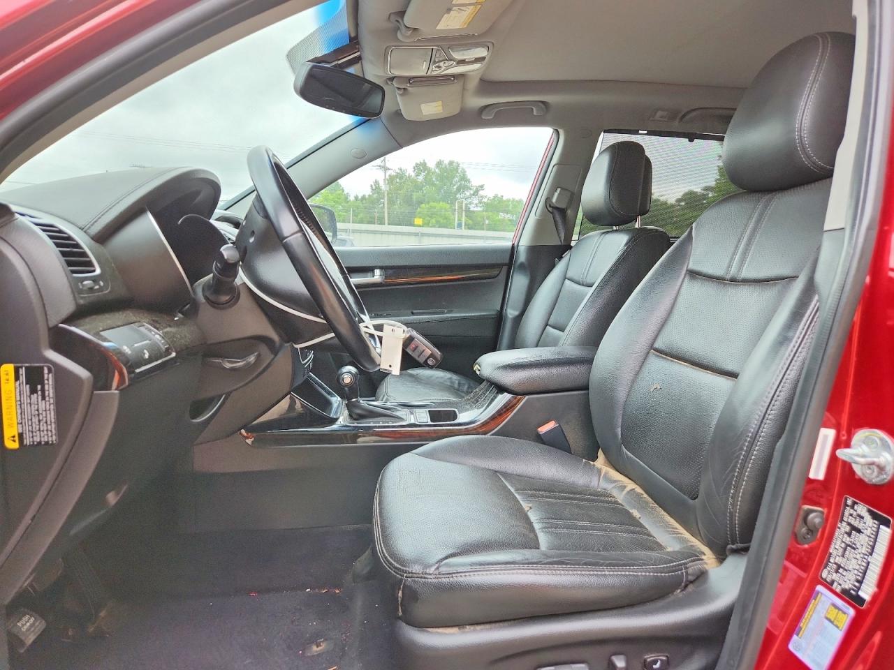 2015 Kia Sorento Sx Burgundy vin: 5XYKW4A75FG562862