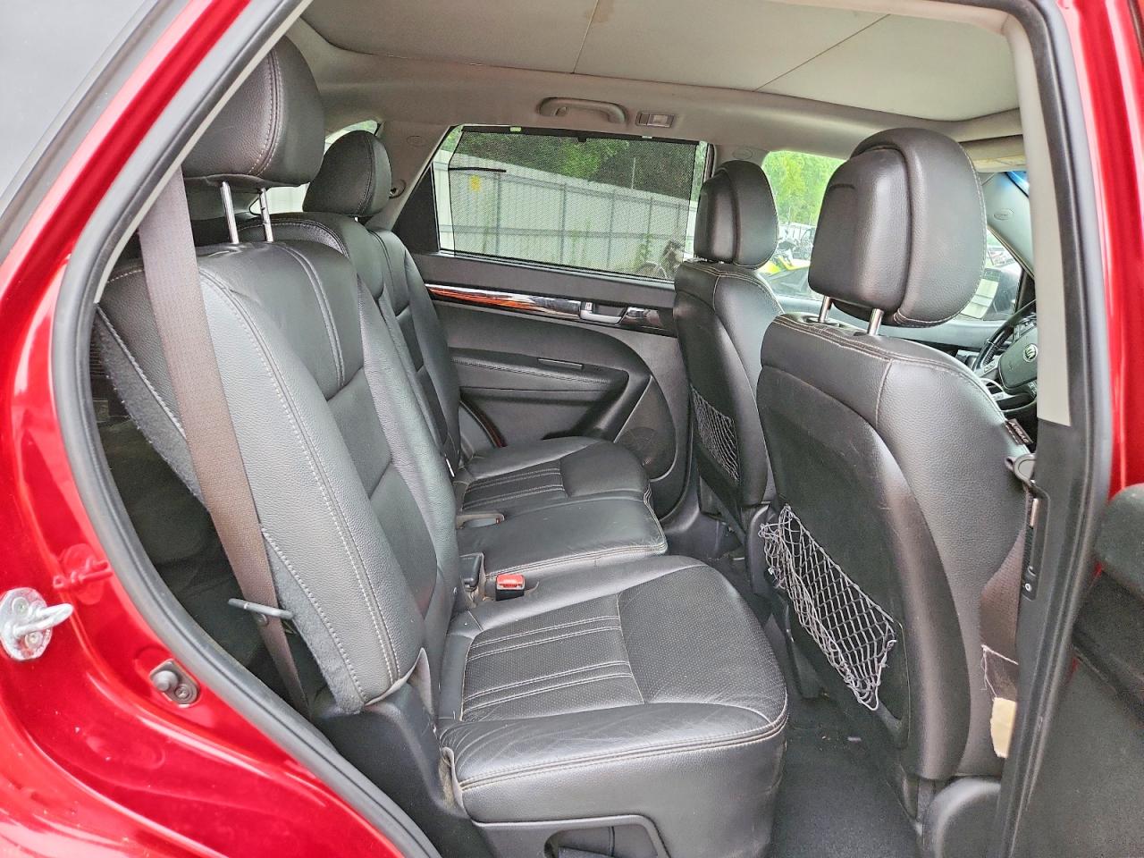 2015 Kia Sorento Sx Burgundy vin: 5XYKW4A75FG562862