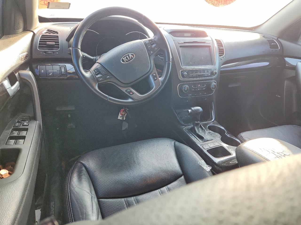 2015 Kia Sorento Sx Черный vin: 5XYKW4A75FG565261