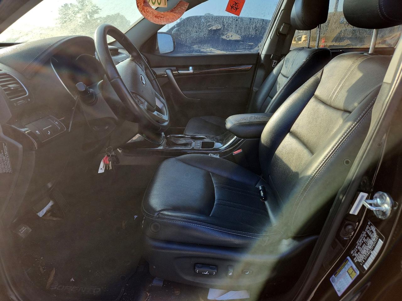 2015 Kia Sorento Sx Черный vin: 5XYKW4A75FG565261
