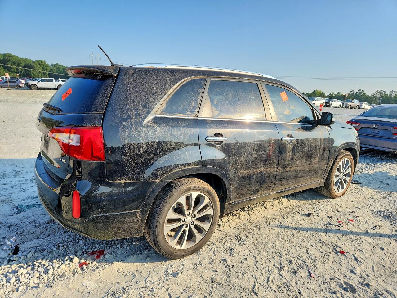 2015 Kia Sorento Sx Черный vin: 5XYKW4A75FG565261