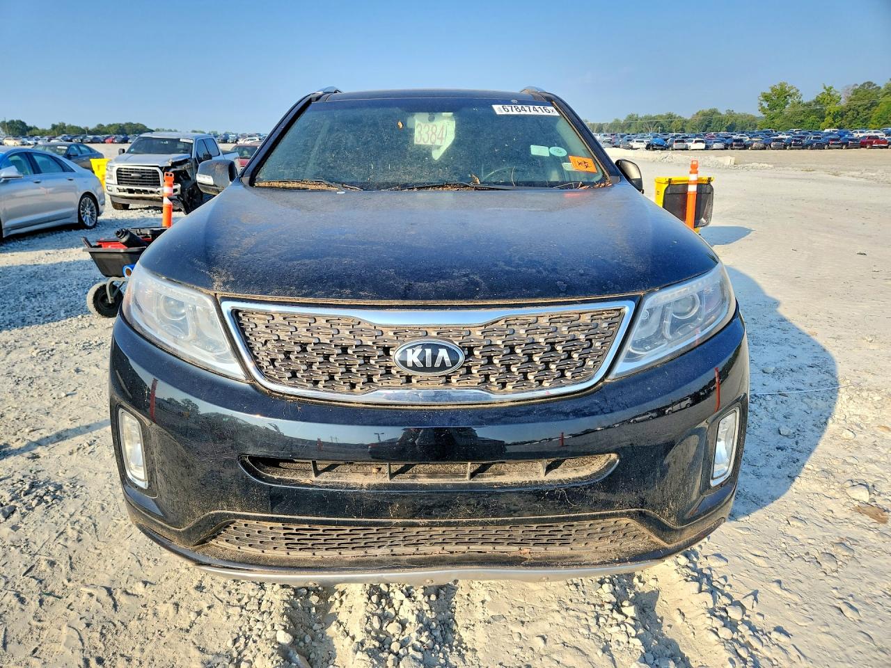 2015 Kia Sorento Sx Черный vin: 5XYKW4A75FG565261