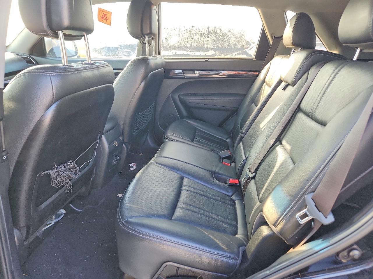 2015 Kia Sorento Sx Черный vin: 5XYKW4A75FG565261