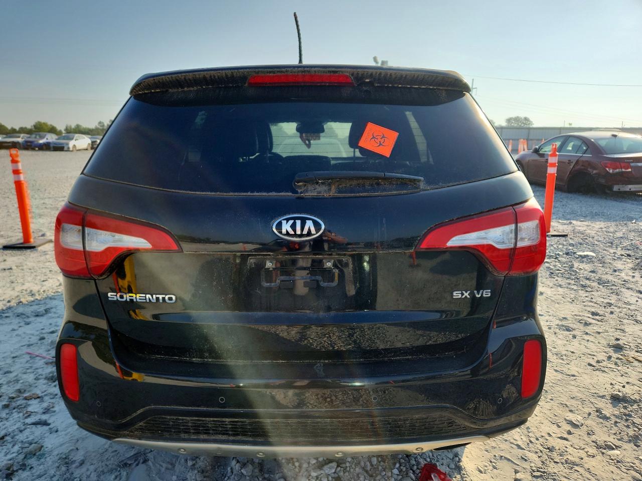 2015 Kia Sorento Sx Черный vin: 5XYKW4A75FG565261