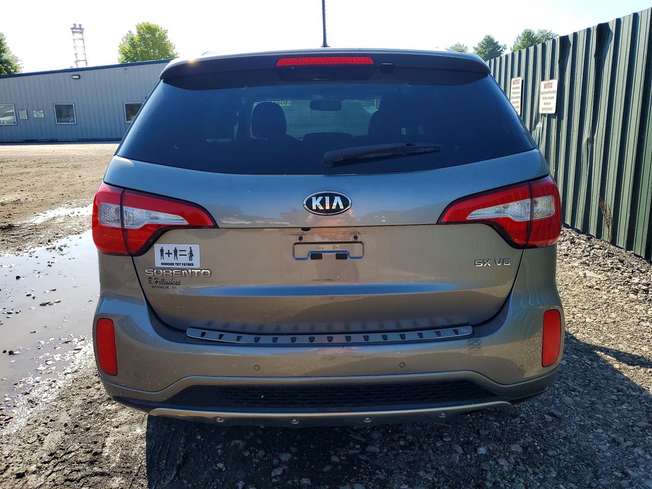 2015 Kia Sorento Sx Silver vin: 5XYKW4A75FG573067